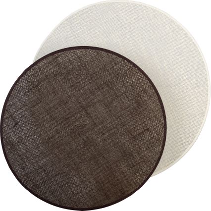 Brilagi - Nástěnné svítidlo CIRCLES 1xE27/60W/230V pr. 45 cm krémová/hnědá