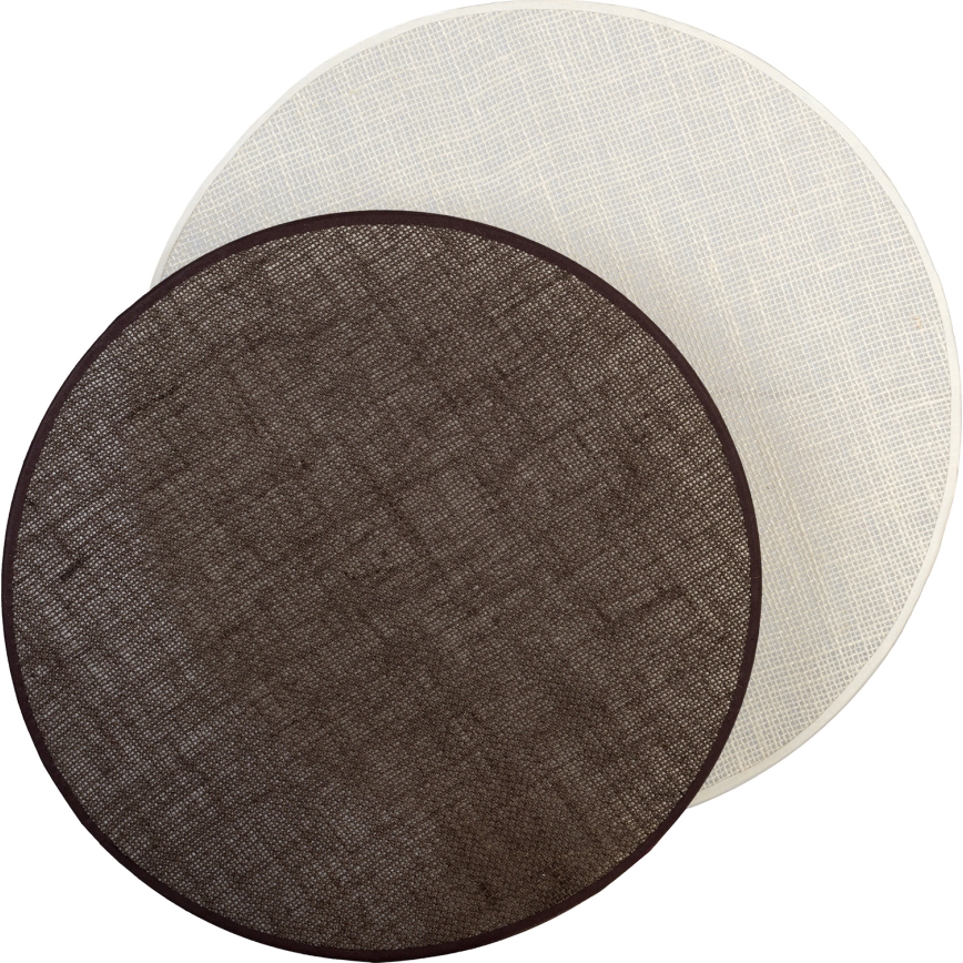 Brilagi - Nástěnné svítidlo CIRCLES 1xE27/60W/230V pr. 45 cm krémová/hnědá