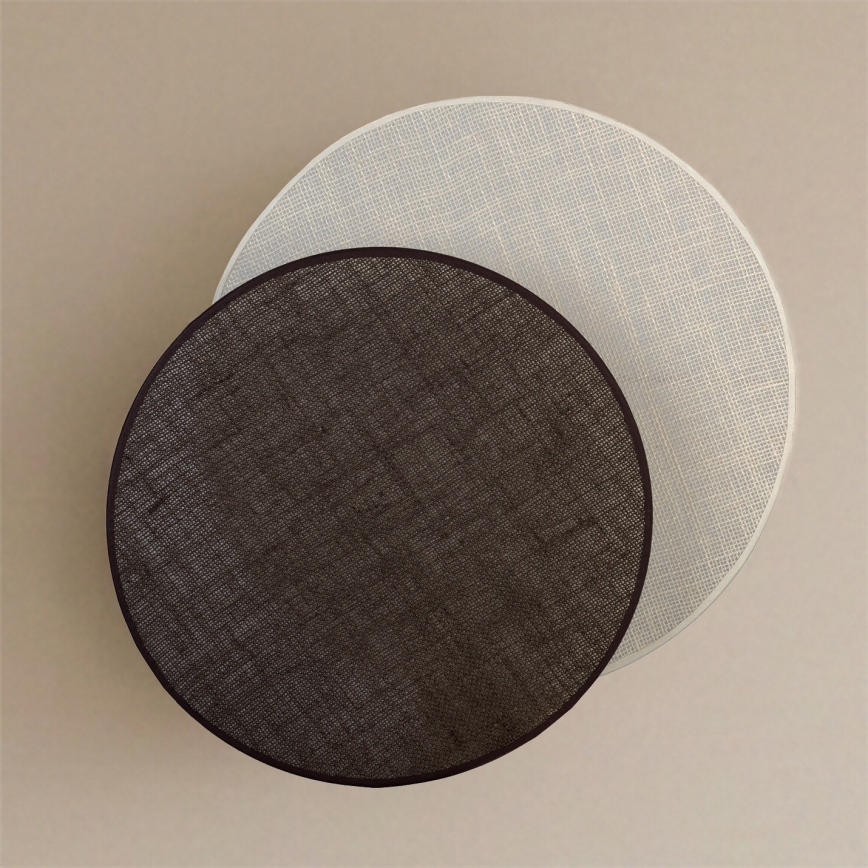 Brilagi - Nástěnné svítidlo CIRCLES 1xE27/60W/230V pr. 45 cm krémová/hnědá