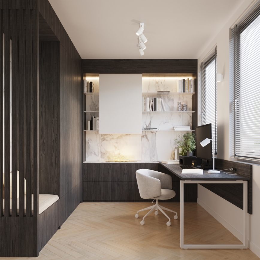 Brilagi - Nástěnné svítidlo CRESTO 1xGU10/10W/230V 10 cm bílá