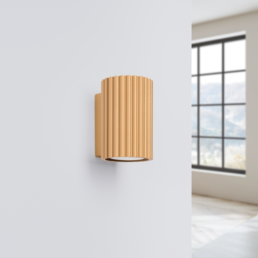 Brilagi - Nástěnné svítidlo CRESTO 1xGU10/10W/230V 10 cm zlatá