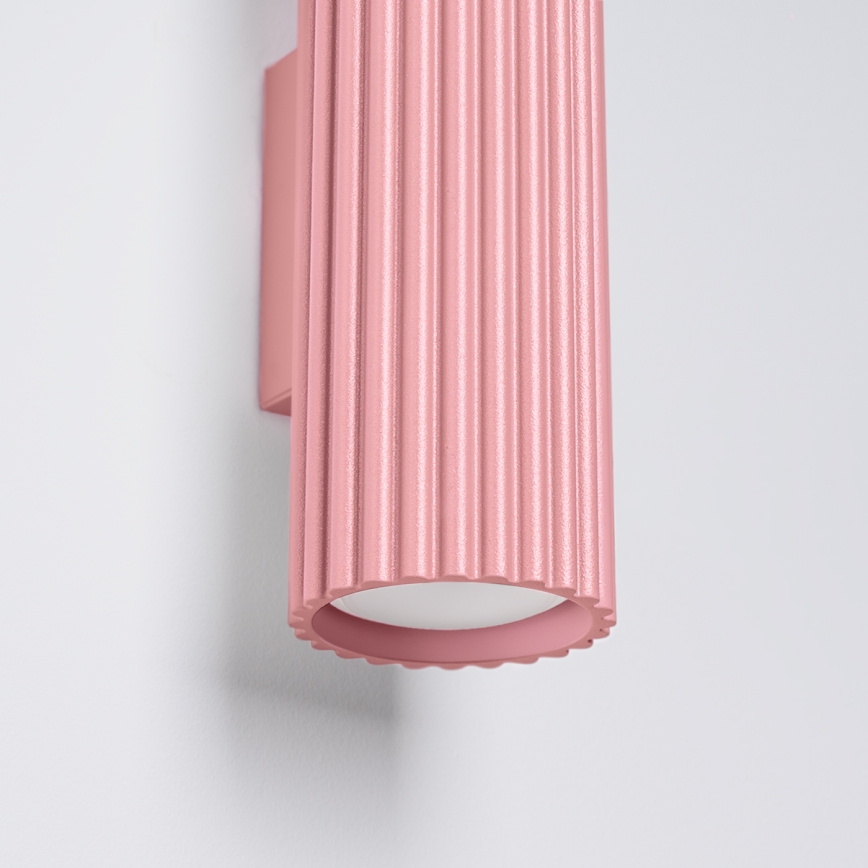 Brilagi - Nástěnné svítidlo CRESTO 2xGU10/10W/230V 20 cm růžová