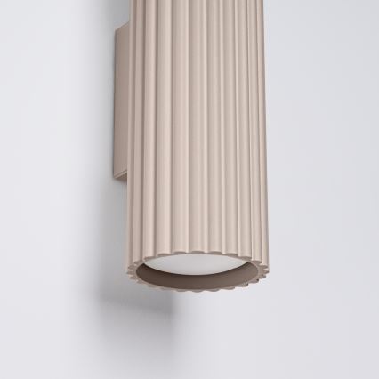 Brilagi - Nástěnné svítidlo CRESTO 2xGU10/10W/230V 20 cm taupe
