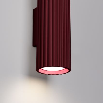 Brilagi - Nástěnné svítidlo CRESTO 2xGU10/10W/230V 30 cm burgundy