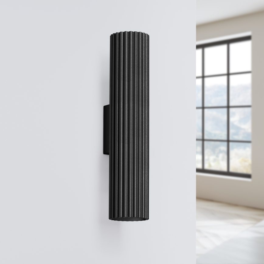 Brilagi - Nástěnné svítidlo CRESTO 2xGU10/10W/230V 30 cm černá