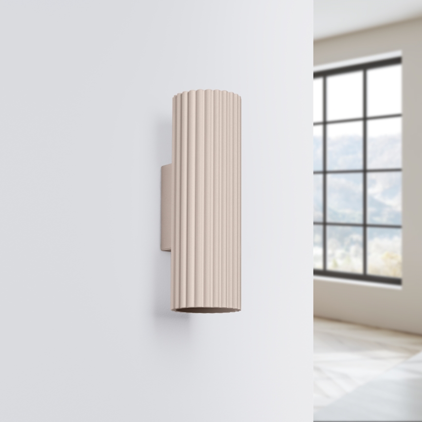 Brilagi - Nástěnné svítidlo CRESTO 2xGU10/10W/230V 30 cm taupe