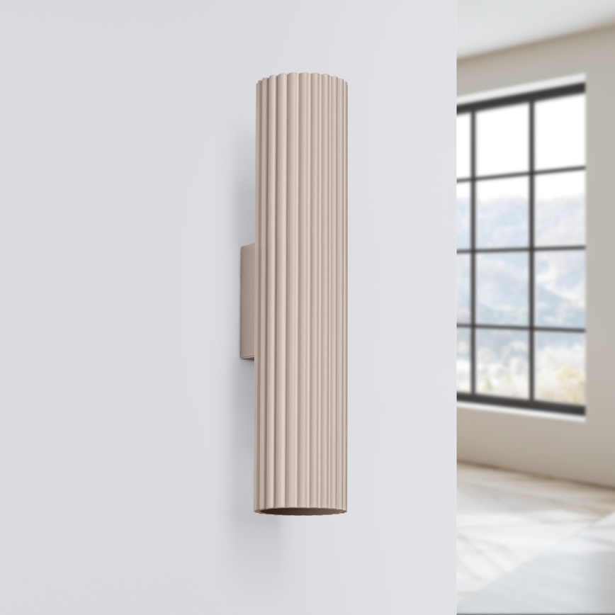 Brilagi - Nástěnné svítidlo CRESTO 2xGU10/10W/230V 30 cm taupe