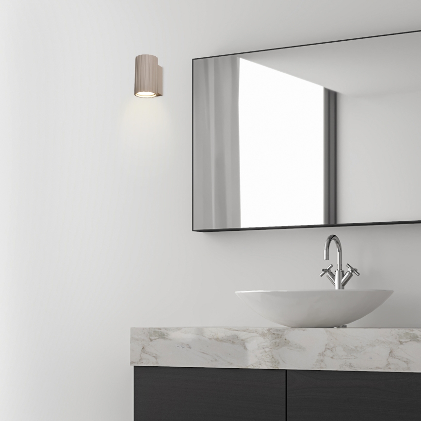 Brilagi - Nástěnné svítidlo CRISPINA 1xGU10/10W/230V 10 cm béžová