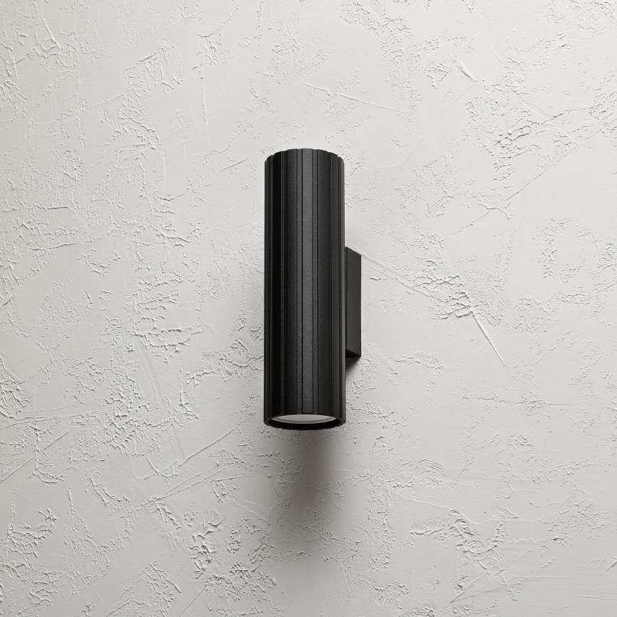 Brilagi - Nástěnné svítidlo CRISPINA 2xGU10/10W/230V 20 cm černá