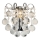 Brilagi - Nástěnné svítidlo CRYSTAL 1xE14/60W/230V lesklý chrom