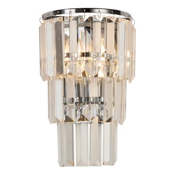 Brilagi - Nástěnné svítidlo CRYSTAL 1xE14/60W/230V lesklý chrom