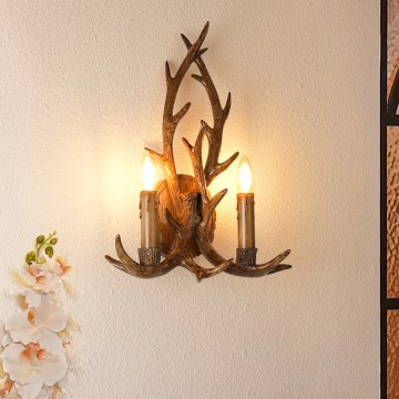 Brilagi - Nástěnné svítidlo DEER 2xE14/10W/230V