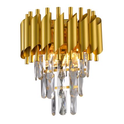 Brilagi - Nástěnné svítidlo ECLIPSE 2xE14/10W/230V zlatá