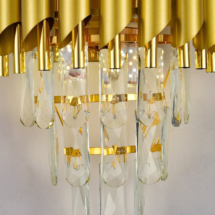 Brilagi - Nástěnné svítidlo ECLIPSE 2xE14/10W/230V zlatá