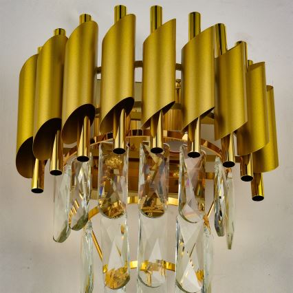 Brilagi - Nástěnné svítidlo ECLIPSE 2xE14/10W/230V zlatá