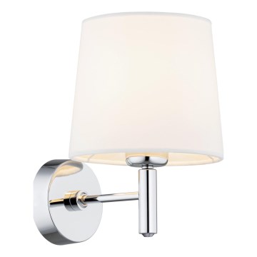 Brilagi - Nástěnné svítidlo MONTE 1xE27/60W/230V krémová/lesklý chrom