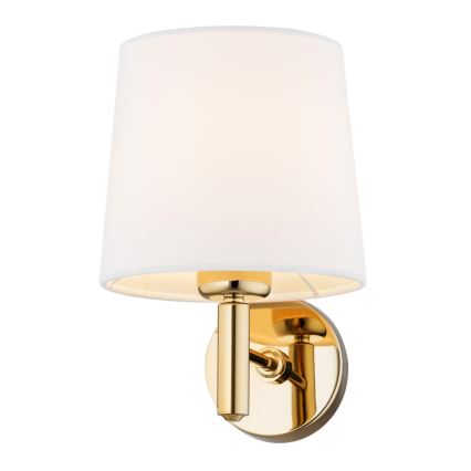 Brilagi - Nástěnné svítidlo MONTE 1xE27/60W/230V krémová/zlatá