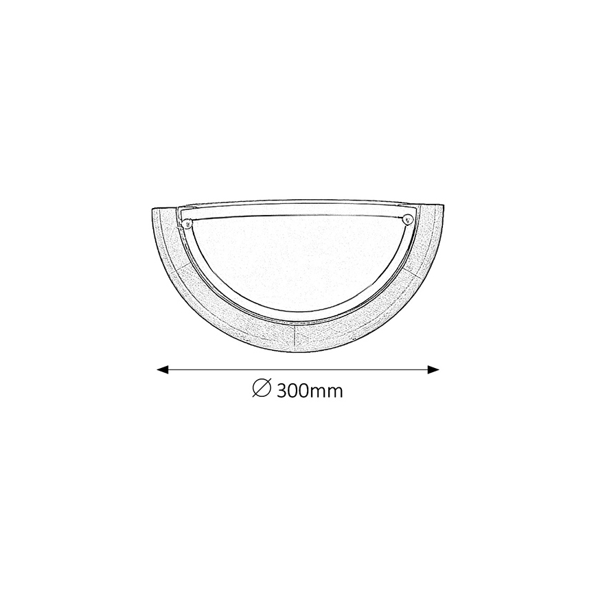 Brilagi - Nástěnné svítidlo ORBIS 1xE27/60W/230V 30 cm borovice/dub