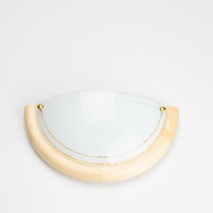 Brilagi - Nástěnné svítidlo ORBIS 1xE27/60W/230V 30 cm borovice