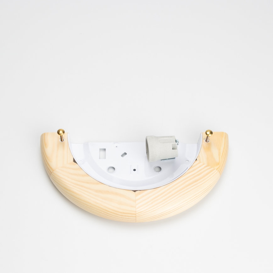 Brilagi - Nástěnné svítidlo ORBIS 1xE27/60W/230V 30 cm borovice