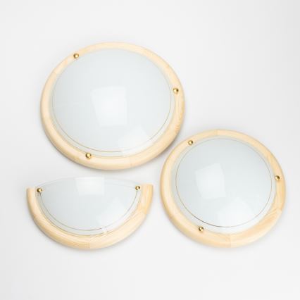 Brilagi - Nástěnné svítidlo ORBIS 1xE27/60W/230V 30 cm borovice