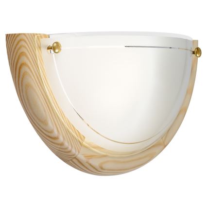 Brilagi - Nástěnné svítidlo ORBIS 1xE27/60W/230V 30 cm borovice