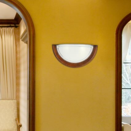 Brilagi - Nástěnné svítidlo ORBIS 1xE27/60W/230V 30 cm borovice