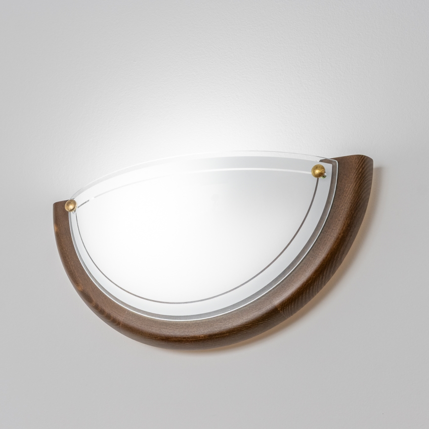 Brilagi - Nástěnné svítidlo ORBIS 1xE27/60W/230V 30 cm borovice