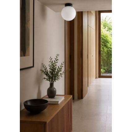 BRILAGI - Nástěnné svítidlo POLOS 1xE27/40W/230V pr. 20 cm černá