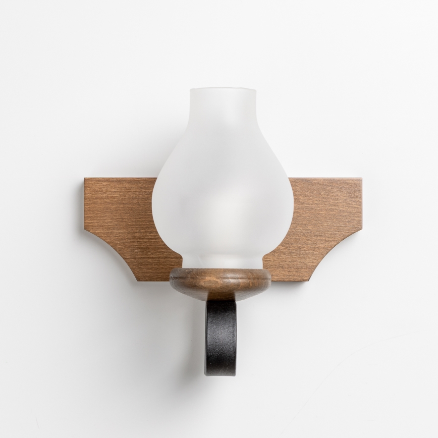 Brilagi - Nástěnné svítidlo QUEEN 1xE14/40W/230V buk/ořech