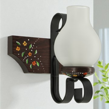 Brilagi - Nástěnné svítidlo QUEEN 1xE14/40W/230V buk/wenge