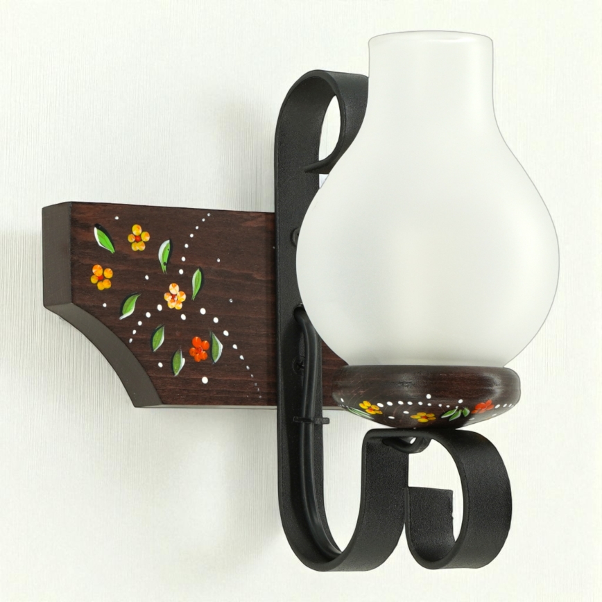 Brilagi - Nástěnné svítidlo QUEEN 1xE14/40W/230V buk/wenge