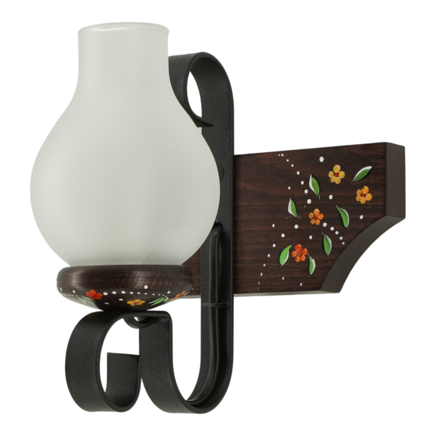 Brilagi - Nástěnné svítidlo QUEEN 1xE14/40W/230V buk/wenge