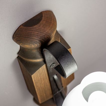 Brilagi - Nástěnné svítidlo RUSTIC 1xE14/40W/230V buk