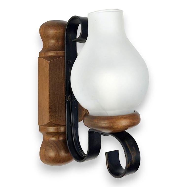 Brilagi - Nástěnné svítidlo RUSTIC 1xE14/40W/230V buk/ořech