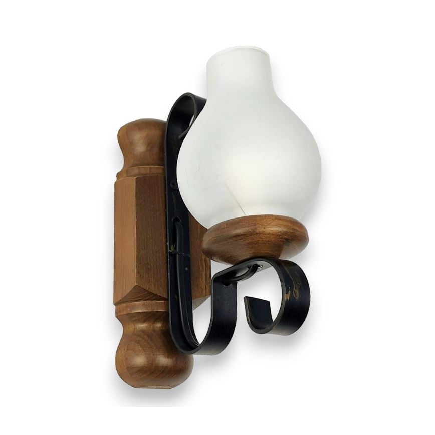 Brilagi - Nástěnné svítidlo RUSTIC 1xE14/40W/230V buk/ořech