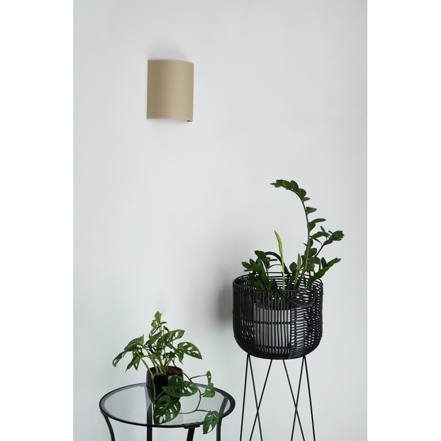 Brilagi - Nástěnné svítidlo SEMI 1xE27/15W/230V béžová