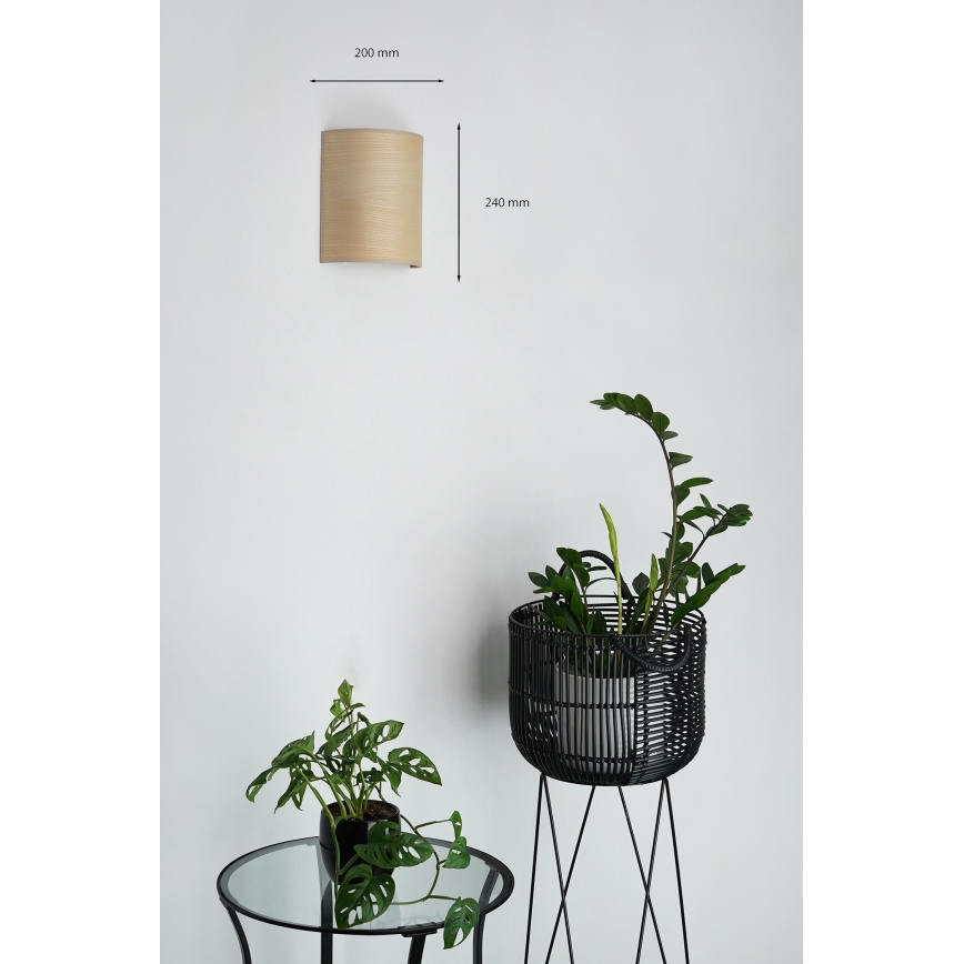 Brilagi - Nástěnné svítidlo SEMI 1xE27/15W/230V béžová
