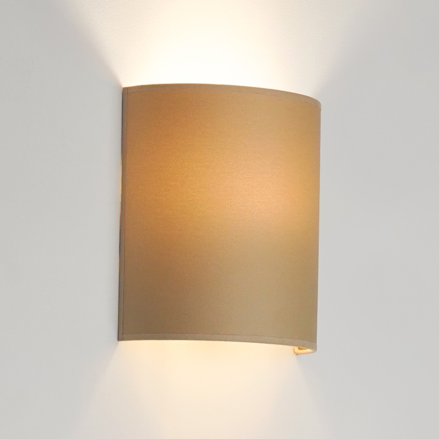 Brilagi - Nástěnné svítidlo SEMI 1xE27/15W/230V pr. 20 cm béžová