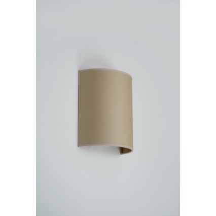 Brilagi - Nástěnné svítidlo SEMI 1xE27/15W/230V pr. 20 cm béžová