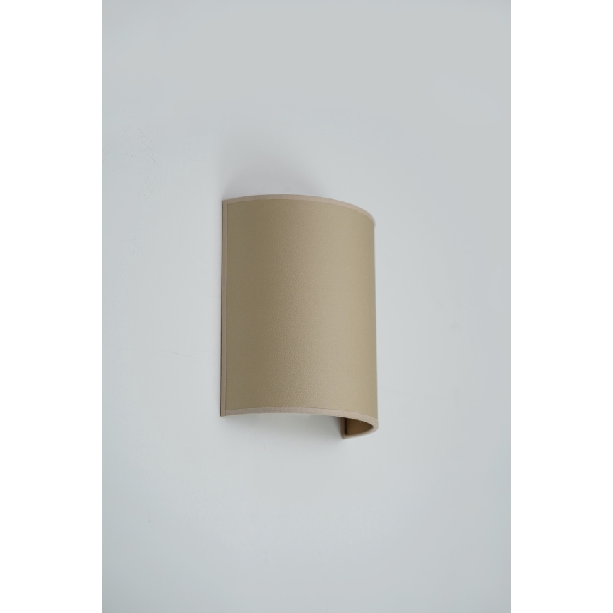 Brilagi - Nástěnné svítidlo SEMI 1xE27/15W/230V pr. 20 cm béžová