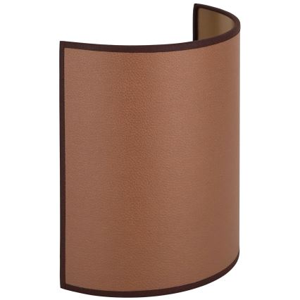 Brilagi - Nástěnné svítidlo SEMI 1xE27/15W/230V pr. 20 cm hnědá