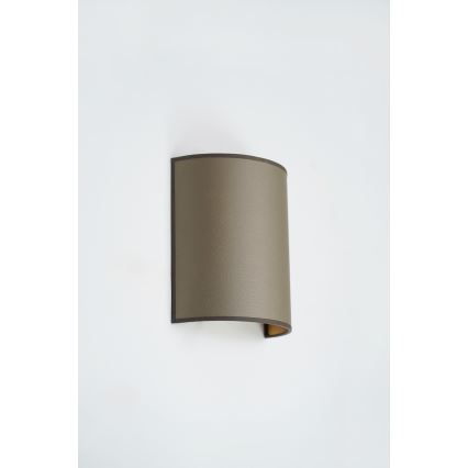 Brilagi - Nástěnné svítidlo SEMI 1xE27/15W/230V pr. 20 cm hnědá