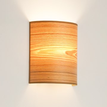 Brilagi - Nástěnné svítidlo SEMI 1xE27/15W/230V pr. 20 cm hnědá