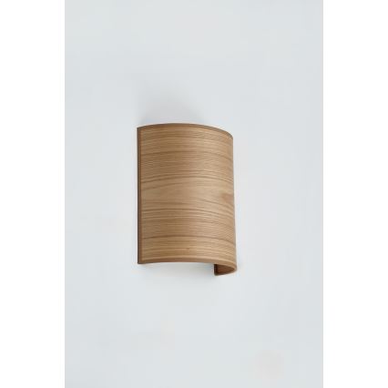 Brilagi - Nástěnné svítidlo SEMI 1xE27/15W/230V pr. 20 cm hnědá
