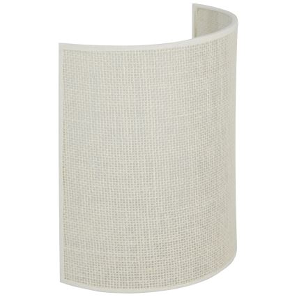 Brilagi - Nástěnné svítidlo SEMI 1xE27/15W/230V pr. 20 cm krémová