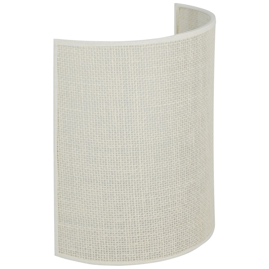 Brilagi - Nástěnné svítidlo SEMI 1xE27/15W/230V pr. 20 cm krémová