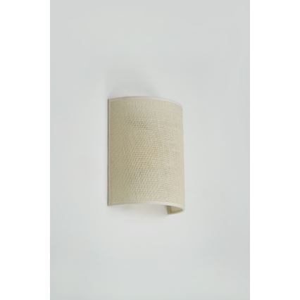 Brilagi - Nástěnné svítidlo SEMI 1xE27/15W/230V pr. 20 cm krémová