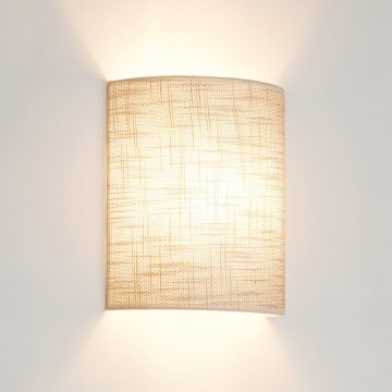 Brilagi - Nástěnné svítidlo SEMI 1xE27/15W/230V pr. 20 cm tmavě šedá
