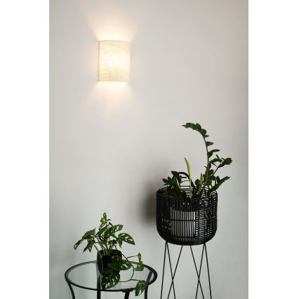 Brilagi - Nástěnné svítidlo SEMI 1xE27/15W/230V šedá